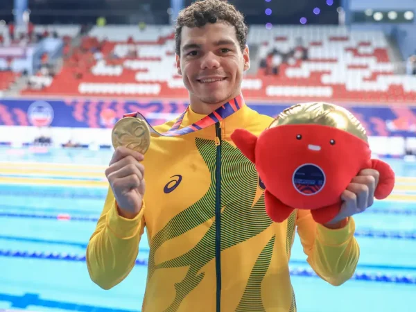 gabriel bandeira, mundial de natação