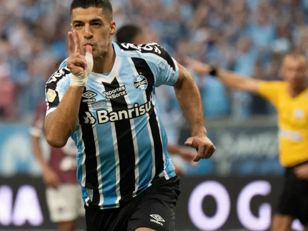 Suárez comemora gol na final I Foto: RONALDO FUNARI, Photopress/Gazeta Press