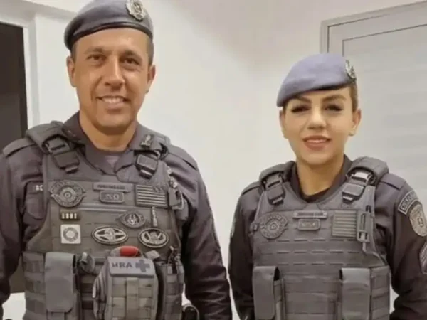 São Paulo (SP), 18/03/2026 - FOTO DE ARQUIVO - O Tenente-Coronel Geraldo Leite Rosa e sua ex-esposa, Gisele Alves Santana. Foto: Gisele Alves Santana/Instagram