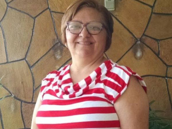 Gilvaneide Pereira, de 56 anos, foi encontrada morta dentro de casa, em Mossoró (Foto: Divulgação/PM)