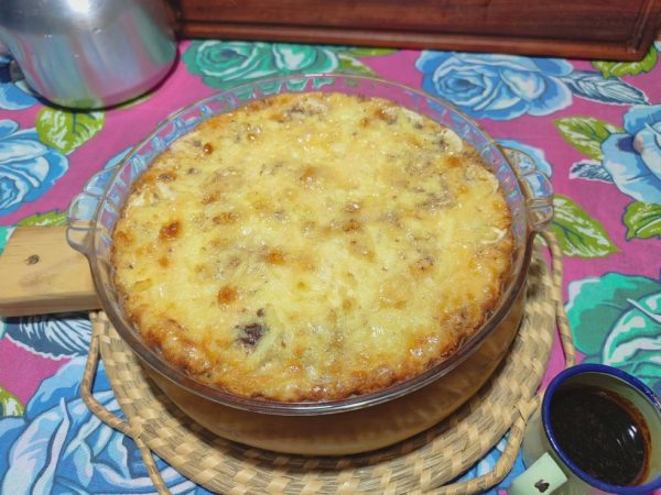 Gratinado de banana com queijo coalho: aprenda a preparar — Foto: Inter TV Costa Branca