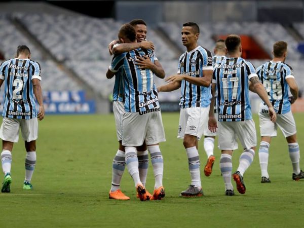 O Grêmio começou o Campeonato Brasileiro como terminou o Gaúcho: vencendo (Foto: Daniel Coelho/Agência PressDigital/GFBPA)