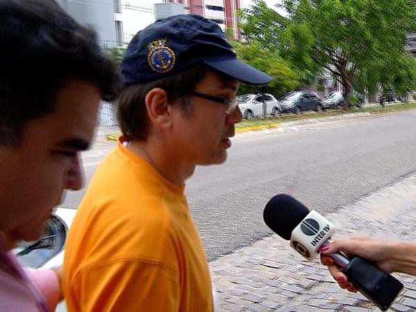 Guilherme Wanderley atirou em dois promotores em março deste ano (Foto: Reprodução/Inter TV Cabugi)