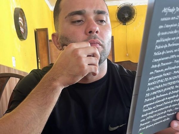 Gustavo Silva, de 30 anos, morreu após participar de um teste de aptidão física do concurso da Polícia Militar da Paraíba — Foto: Reprodução/TV Paraíba