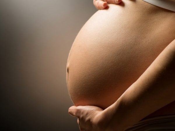 Imagem de uma gestante — Foto: Hospital das Clínicas/Divulgação