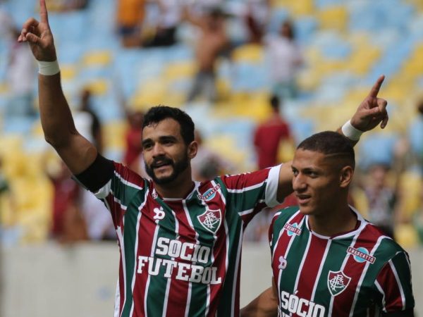Ceifador fez valer o apelido e balançou as redes duas vezes (Foto: Lucas Merçon/Fluminense FC)