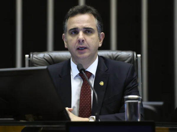 Um aliado de Pacheco admite que, nos últimos dias, o senador deve ter perdido nove votos diante das reclamações em relação a Alcolumbre. — Foto: Edilson Rodrigues/Agência Senado