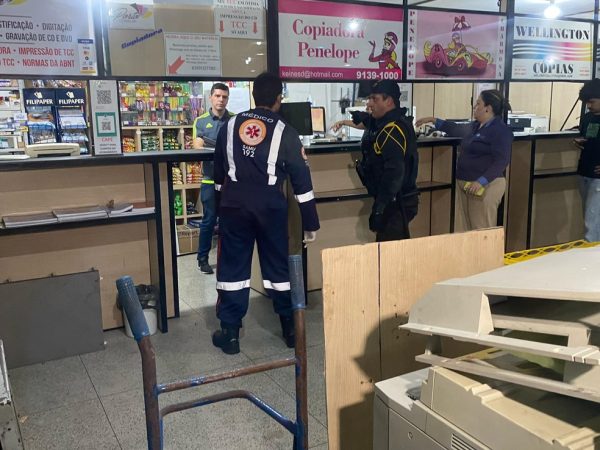 Crime aconteceu em um dos estabalecimentos da UEPB — Foto: Geraldo Jerônimo/TV Paraíba