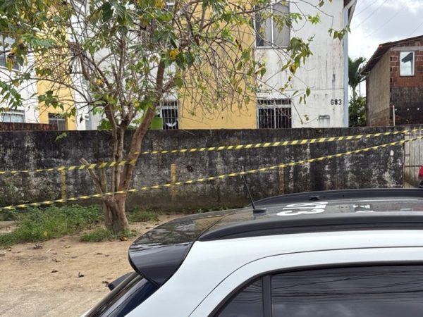 homicidiogramame Homem é morto com mais de 20 tiros, em João Pessoa — Foto: Reprodução / Flávio Fernandes