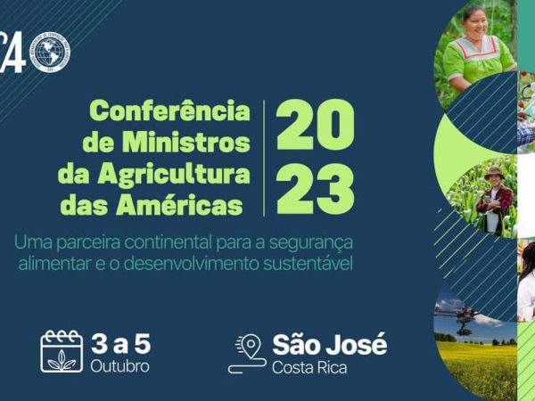 Costa Rica - Conferência de Ministros da Agricultura começa hoje na Costa Rica
Autoridades vão debater segurança alimentar nas Américas. Arte: IICA