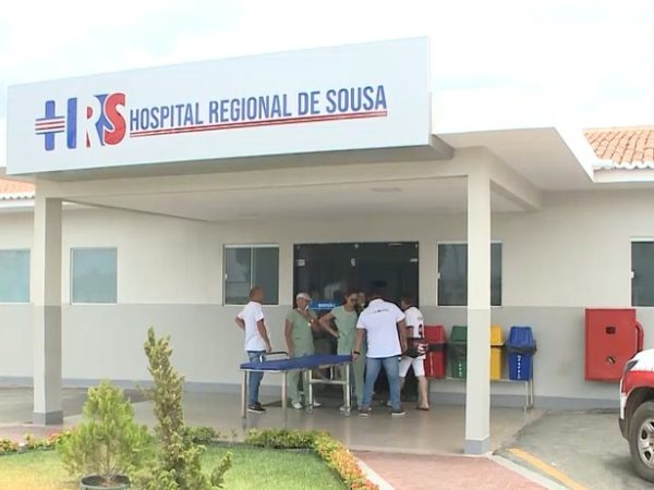Hospital Regional de Sousa, no Sertão da Paraíba — Foto: Beto Silva/TV Paraíba