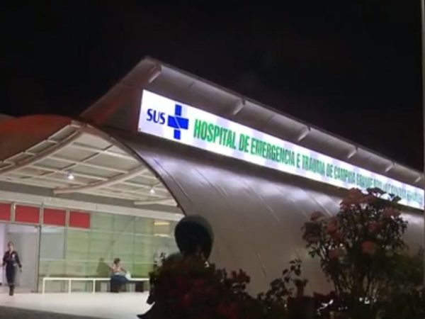 Hospital de Trauma de Campina Grande — Foto: Reprodução/TV Paraíba