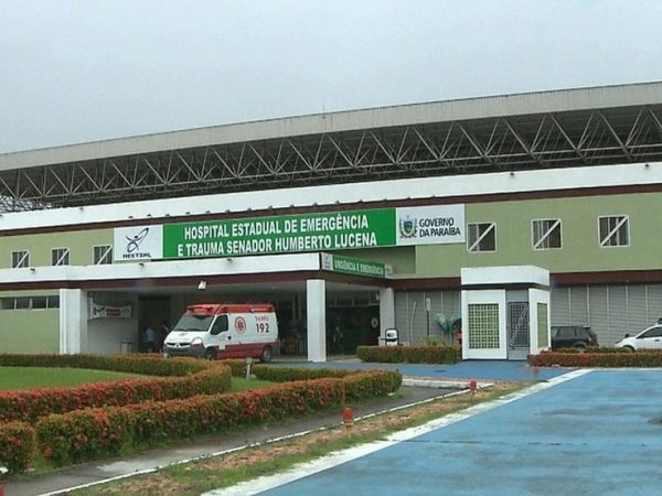 Hospital de Emergência e Trauma de João Pessoa — Foto: Reprodução/TV Cabo Branco