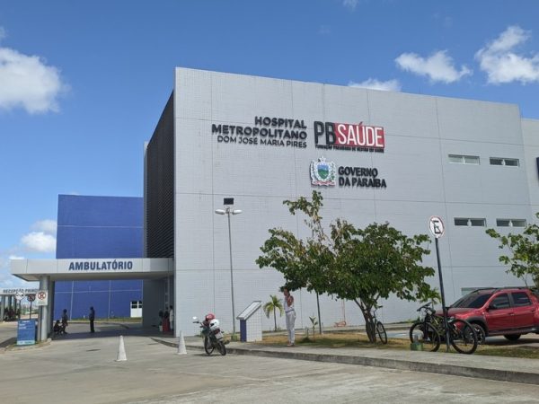 Hospital Metropolitano Dom José Maria Pires, em Santa Rita, é gerenciado pela PB Saúde — Foto: Divulgação/Secom-PB
