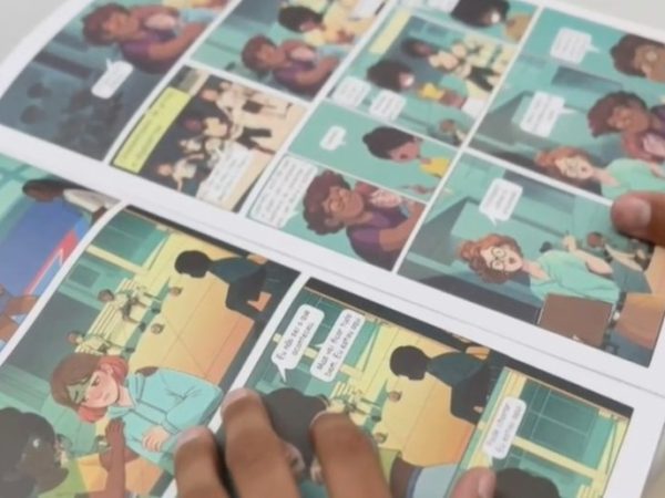 Revista em quadrinhos criada por estudantes do IFPB ajuda a identificar casos de abuso sexual infantil na PB — Foto: Reprodução/TV Paraíba