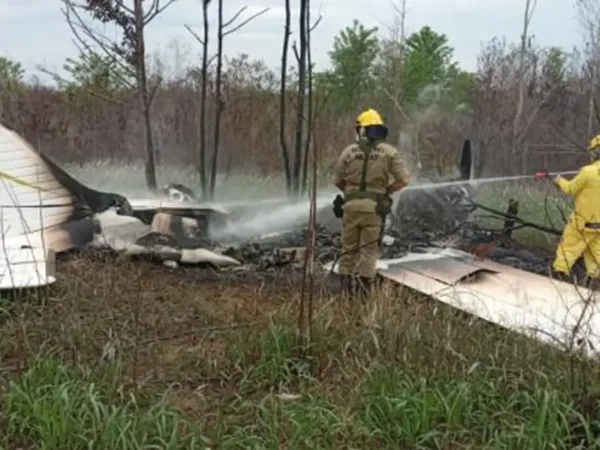 Lábrea (AM), 23/10/2024 - Avião interceptado pela FAB. Foto: FAB/Divulgação