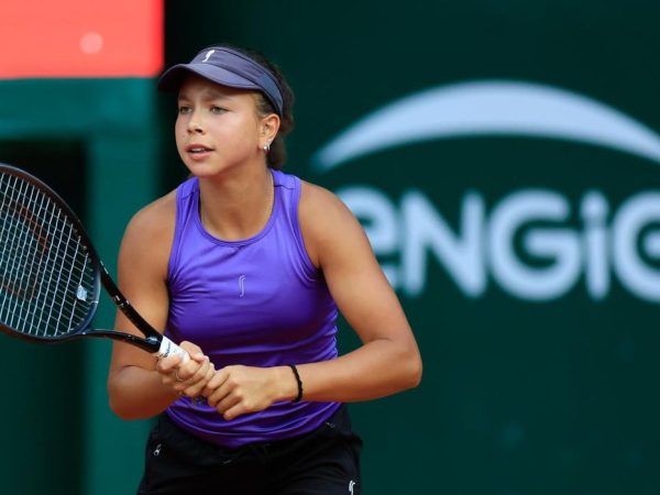 São Paulo- 19/04/2026 - Brasileiros estão nas semifinais do Roland-Garros Junior Series. ( Na foto Eduarda Gomes). Foto Marcelo Zambrana/ FFT