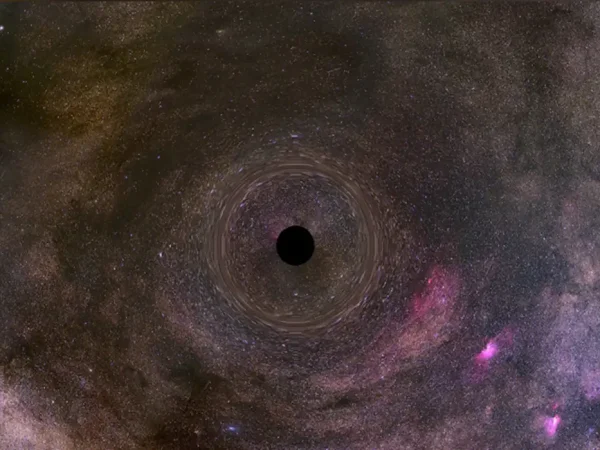 Hubble: Como um buraco negro isolado pode ''viajar'' pela Via Láctea