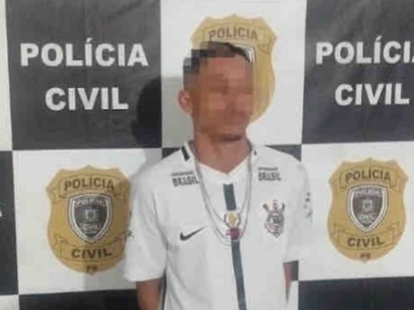 Homem preso por estupro de vulnerável em Solânea — Foto: Reprodução/Polícia Civil
