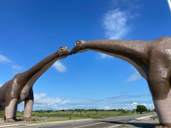 Vale dos Dinossauros é um dos tesouros que fazem de Sousa um marco na história. — Foto: Wellington Faustino