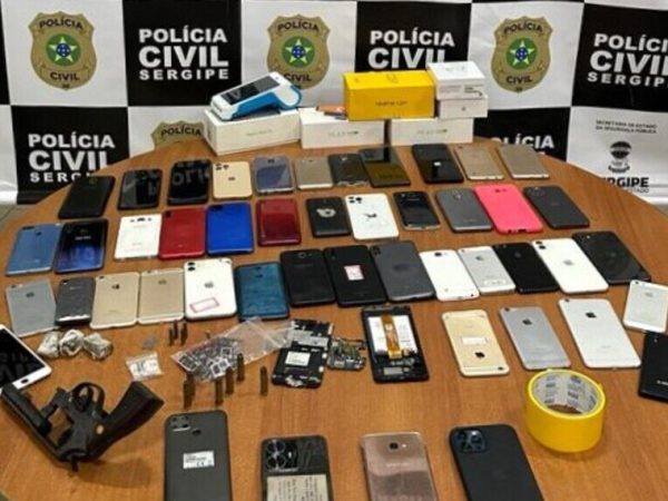 Bloqueio de celulares impede que façam ligações e usem a inernet móvel em qualquer operadora Polícia Civil de Sergipe