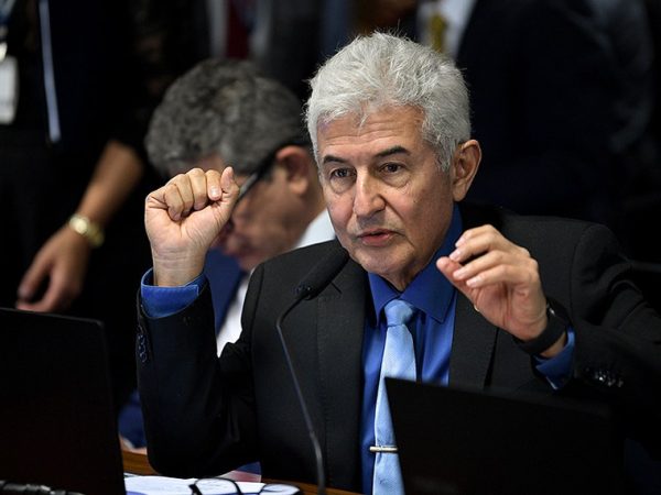Em pronunciamento, à bancada, senador Astronauta Marcos Pontes (PL-SP).