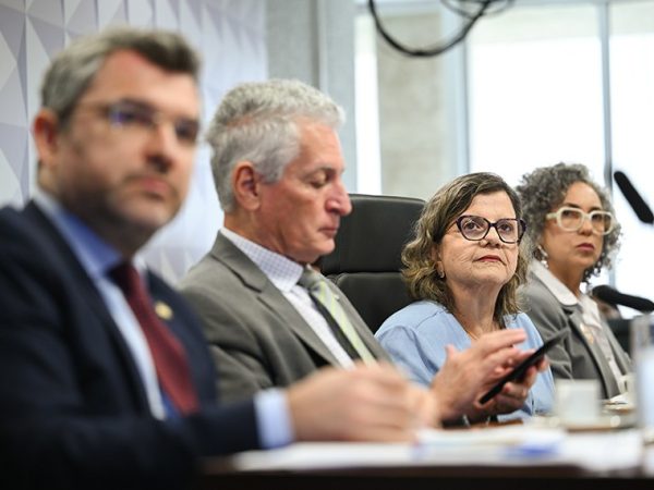 Mesa: 
secretário de Articulação Intersetorial e com os Sistemas de Ensino do Ministério da Educação, Gregório Durlo Grisa;
relator revisor da CMMPV 1.334/2026, deputado Rogério Correia (PT-MG);
presidente da CMMPV 1.334/2026, senadora Teresa Leitão (PT-PE);
secretária de Assuntos Educacionais da Confederação Nacional dos Trabalhadores em Educação (CNTE), Guelda Cristina de Oliveira Andrade.
