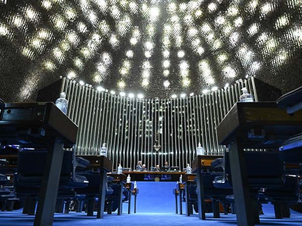 Mesa: 
senador Eduardo Girão (Novo-CE); 
1º suplente da Mesa do Senado Federal, senador Chico Rodrigues (PSB-RR).
