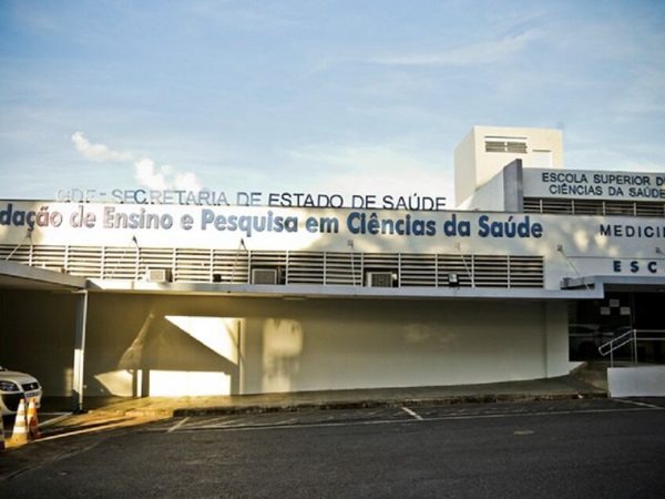 Prédio da Escola Superior de Ciências da Saúde, no Distrito Federal Breno Esaki/Agência Saúde-DF