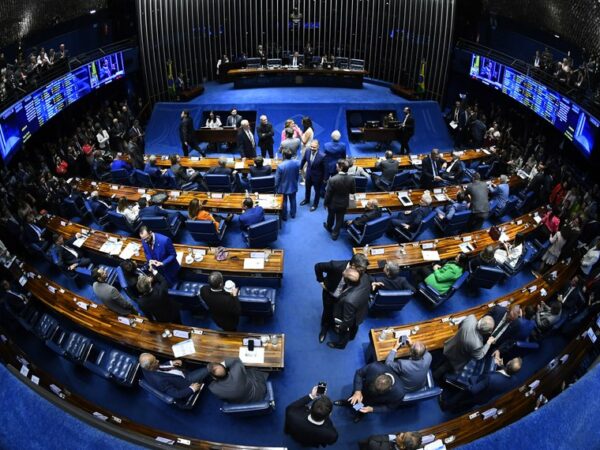 Mesa: 
presidente do Senado Federal, senador Rodrigo Pacheco (PSD-MG); 
secretário-geral da Mesa do Senado Federal, Gustavo A. Sabóia Vieira.