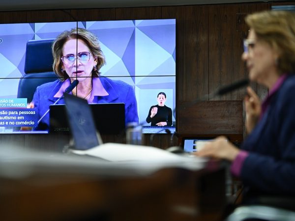 Mesa: 
presidente da CDH, senadora Damares Alves (Republicanos-DF).