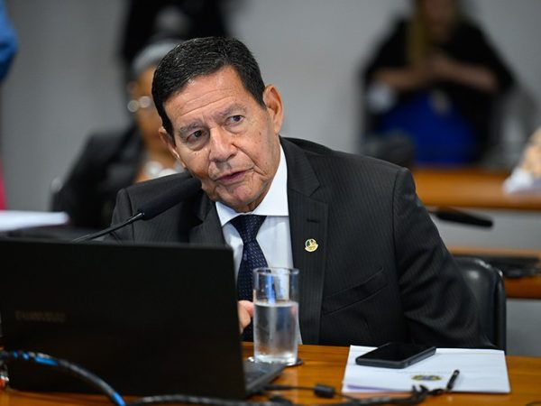 Hamilton Mourão apresentou um substitutivo ao PL 1.169/2025, de Wilder Morais Andressa Anholete/Agência Senado