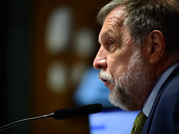 Em pronunciamento, à bancada, senador Flávio Arns (PSB-PR).