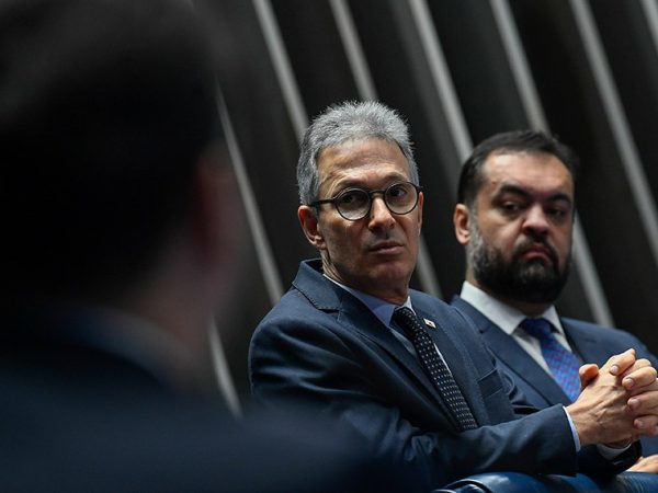 Em destaque: 
governador de Minas Gerais, Romeu Zema; 
governador do Rio de Janeiro, Cláudio Castro.