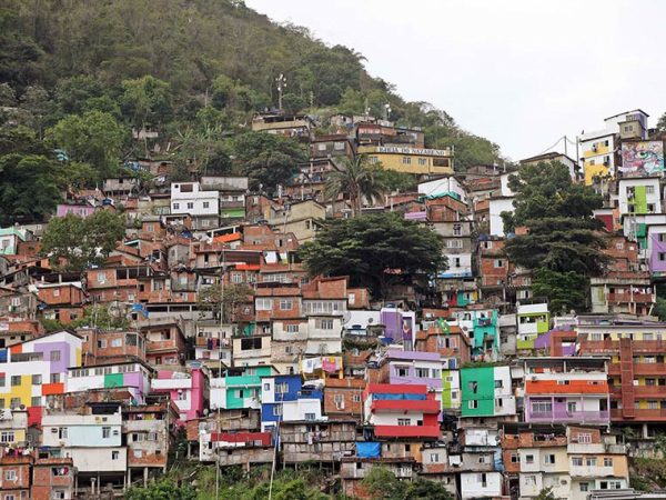 Vista da comunidade de Santa Marta, no Rio de Janeiro Marcelo Horn/GERJ