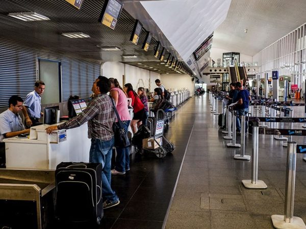 Aeroporto Internacional Marechal Rondon, em Cuiabá (MT) Mayke Toscano/Gcom-MT
