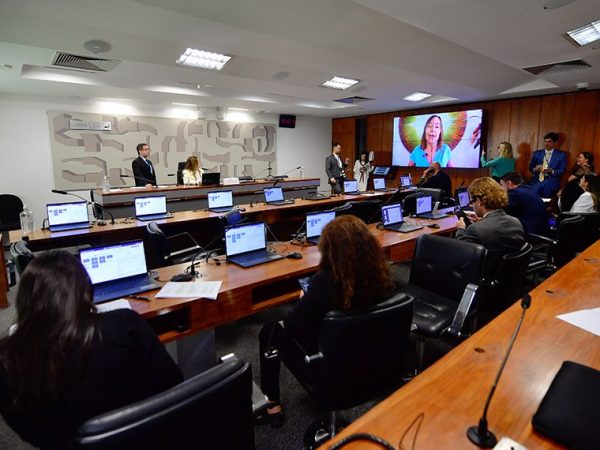 Mesa: 
vice-presidente da CAS, senadora Dra. Eudócia (PSB-AL).
