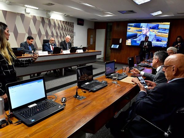 Bancada gaúcha, com Ireneu Orth (vice-presidente) e Hamilton Mourão (relator), completa a Mesa Waldemir Barreto/Agência Senado