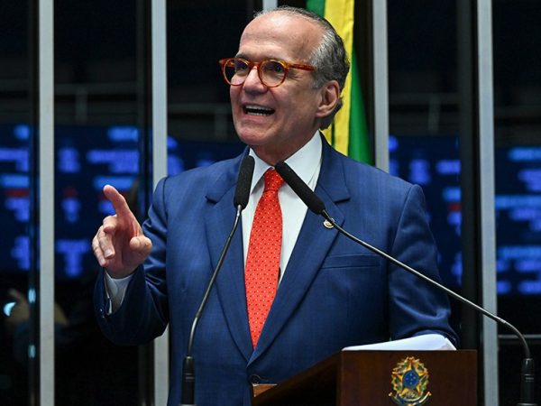 Senador Fernando Dueire (MDB-PE) em discurso à tribuna.