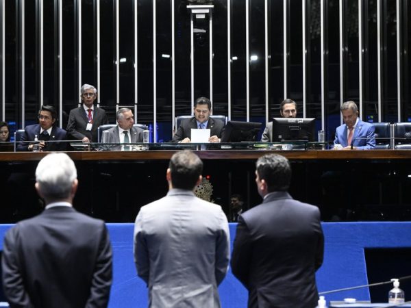 Davi Alcolumbre determinou a nomeação da última turma de aprovados em 2022 Carlos Moura/Agência Senado