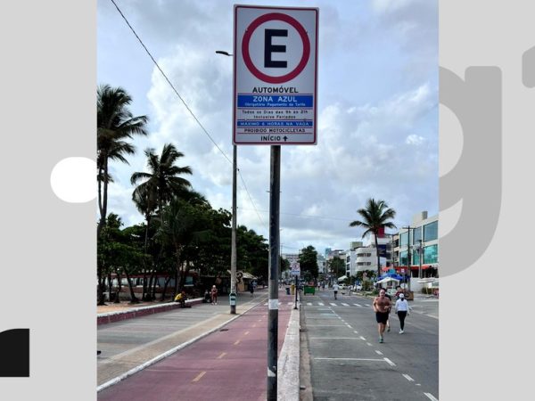 Zona Azul na orla de João Pessoa começa a valer em três avenidas a partir do sábado (28), diz Semob-JP — Foto: Semob-JP