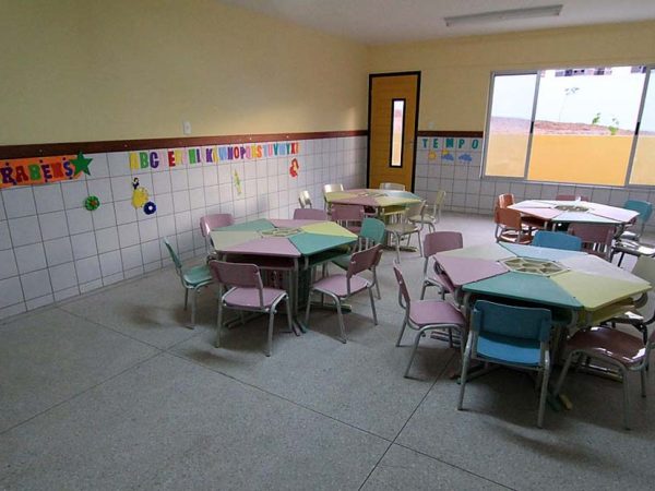 Sala de CMEI em Natal (Arquivo) — Foto: Canindé Soares