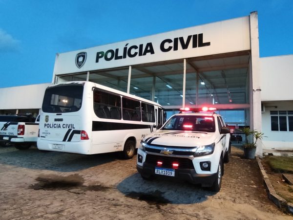 Central de Polícia de João Pessoa  — Foto: Plínio Almeida/TV Cabo Branco