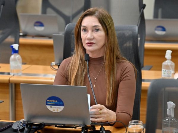 A deputada ressaltou que, mesmo diante da crise, a Prefeitura de São Gonçalo do Amarante tem feito sua parte. — Foto: Divulgação/ALRN