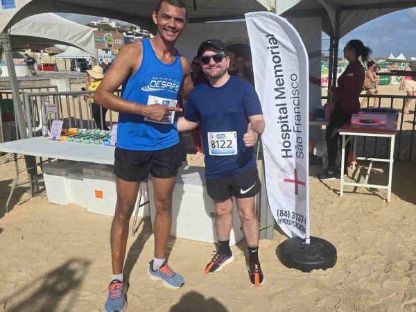 Adalberto Martiliano, 38 anos, funcionário público, representou o Hospital Memorial São Francisco. — Foto: Divulgação