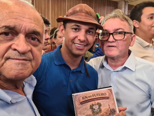 O evento, intitulado “RN do Futuro”, reuniu lideranças estaduais e representantes de seis partidos. — Foto: Divulgação