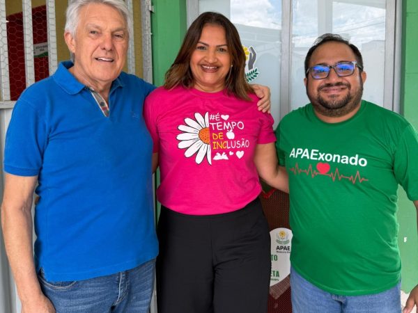 IMG-20260213-WA0013_copy_1024x947 João Maia foi recebido pelo vice-presidente Marcelo Teixeira, pela coordenadora administrativa Juliana Espíndola e por servidores da entidade. — Foto: Divulgação