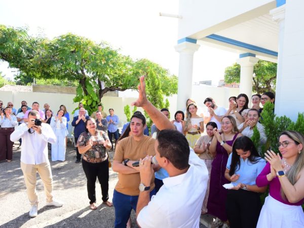 O gestor relembrou os anos à frente do Palácio da Resistência e agradeceu à equipe que o acompanhou durante o mandato. — Foto: Assessoria