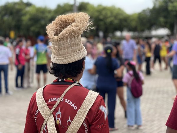 Indígenas Warao em Boa Vista: linguagem Warao é a mais falada no RN — Foto: Caíque Rodrigues/g1 RR