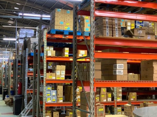 Armazém de produtos importados